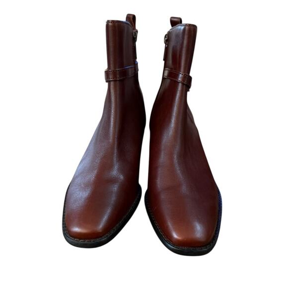 NWOT Sam Edelman Brawley Buckled Ankle Deep Pecan Boots – Sz 9M - Picture 6 of 10